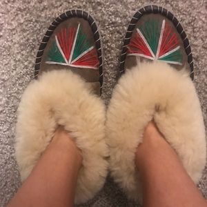 Moccasins/slippers boho